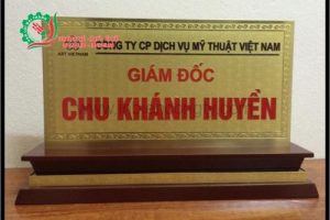 Biển Đồng Gỗ Tam Cấp 2mm