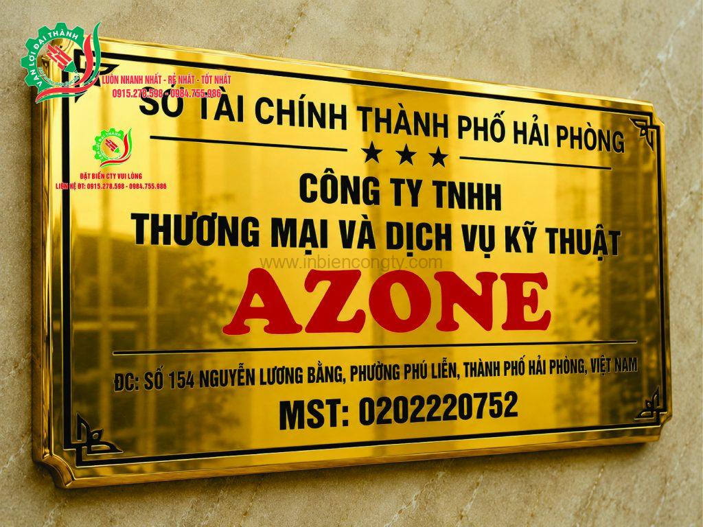 biển cty in uv trên inox gương mẫu 2 0915278598