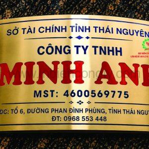 in uv trên inox vàng gương, chân cong, kt 50x30cm