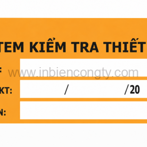 Tem kiểm tra thiết bị Q2 – decal vỡ/VOID chống bóc