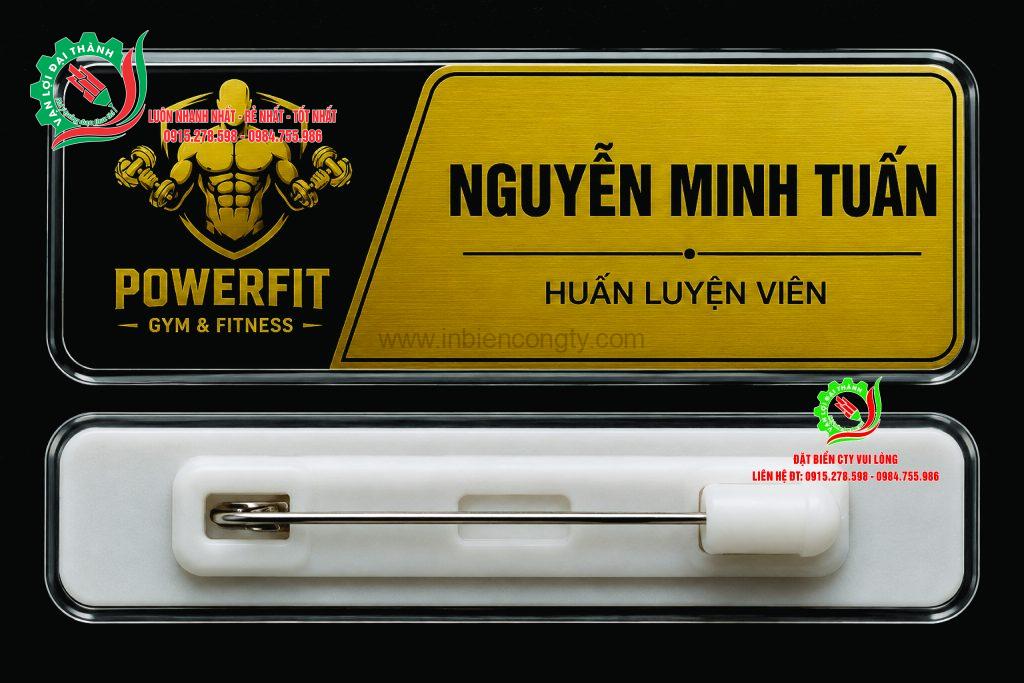 biển tên mẫu 3