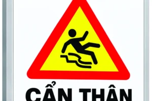 Cận cảnh mặt biển Chú ý cẩn thận dễ ngã