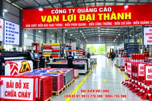 Biển phản quang bãi đỗ xe chữa cháy dạng bảng có chân