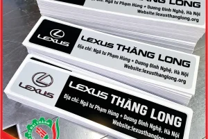 Tem phản quang in logo, tên theo yêu cầu