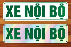 Tem phản quang XE NỘI BỘ